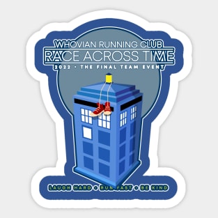 Race Across Time 2022 Sticker